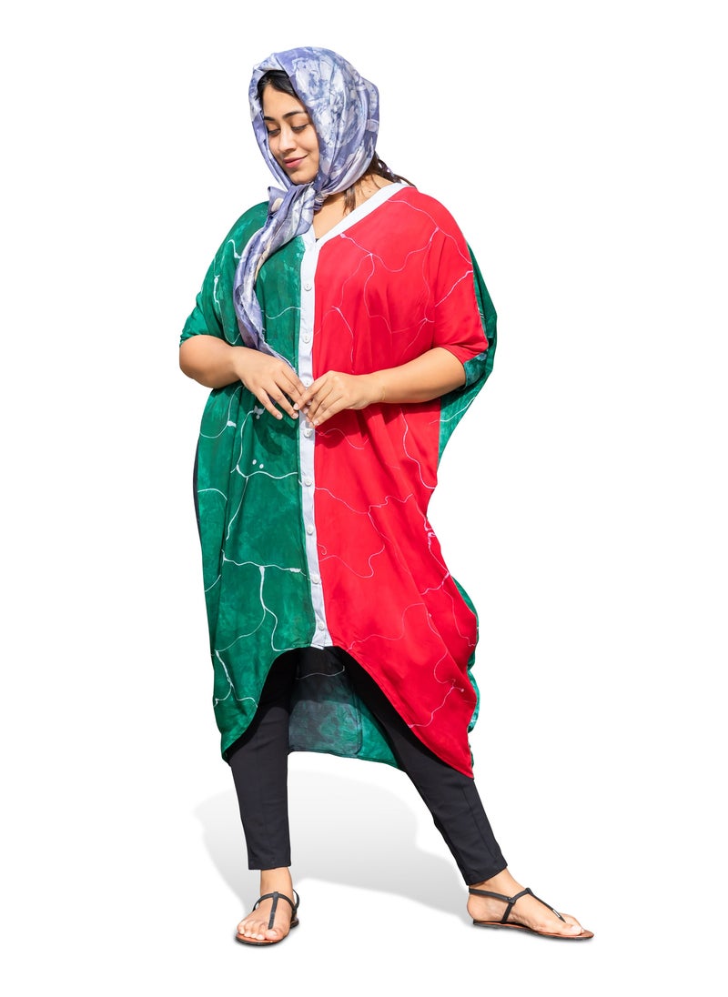 TREND REPUBLIC UAE Flag Day Dress for Women Long  - Image 4
