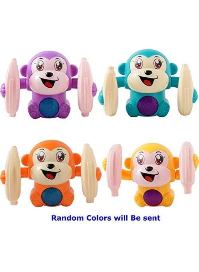 Funny Animated Monkey with Banana by Light & Sound (Multicolor), Plastic - Image 2