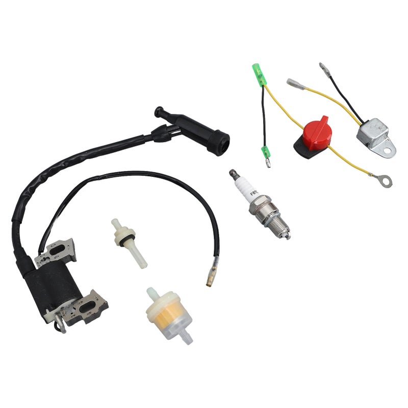 Ignition Coil Spark Plug Air Filter Stop Switch Engine Replacement Parts for GX120 GX160 GX200 5.5HP 6.5HP Engine - Image 2