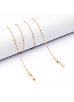 Personalized Metal Glasses Chain Advanced Snake Chain Anti-slip Cover Simple Sunglasses Glasses Chain Mask Chain Lanyard Hanging Chain Gold