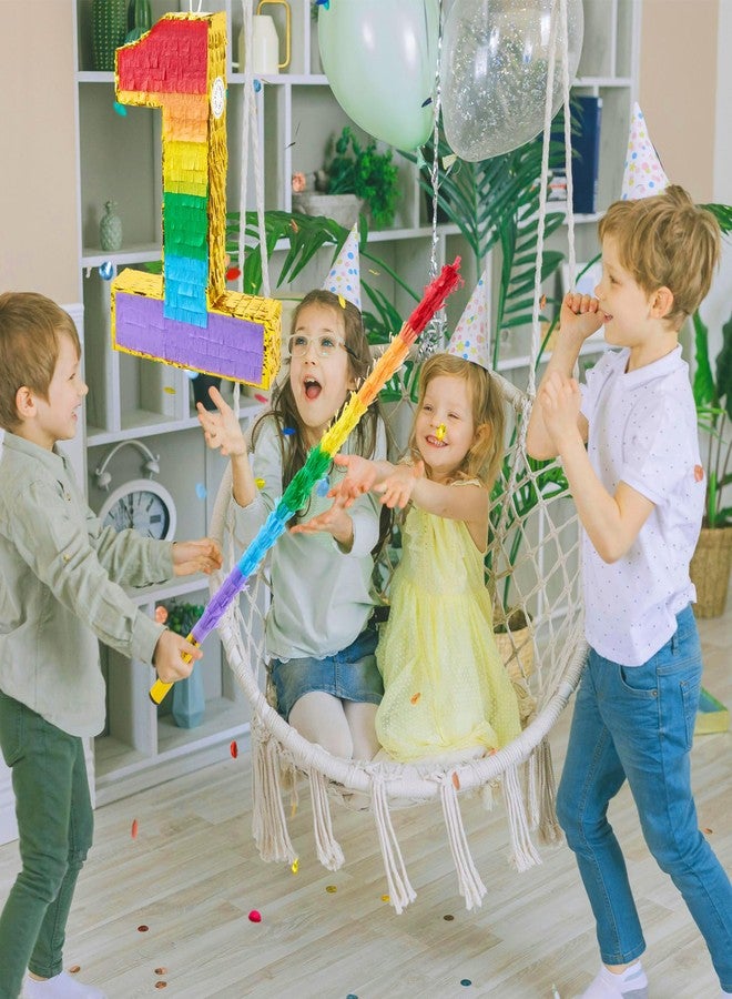 PCFING 30 Inch Piñata Stick Kit Rainbow Very Sturdy Will Not Break, Suitable for Boys Girls Adults Can Have Fun at Any Party - Image 5