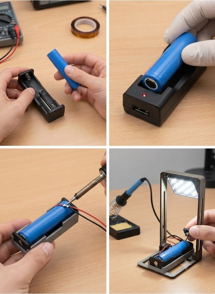 KNP 18650 3.7V 600-3800mAh Lithium-Ion Battery - Image 2