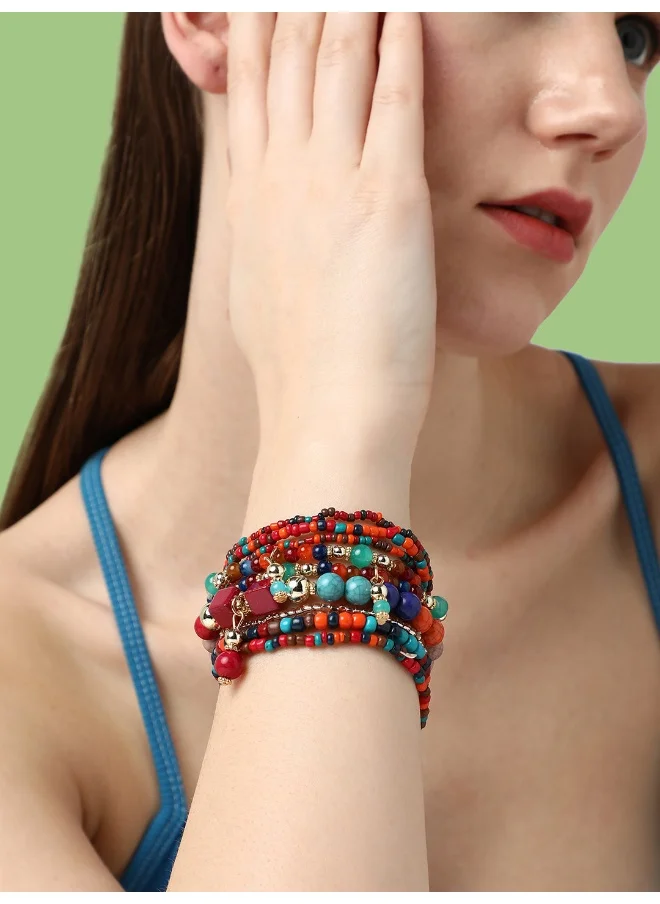 SOHI Trendy Beaded Bracelet