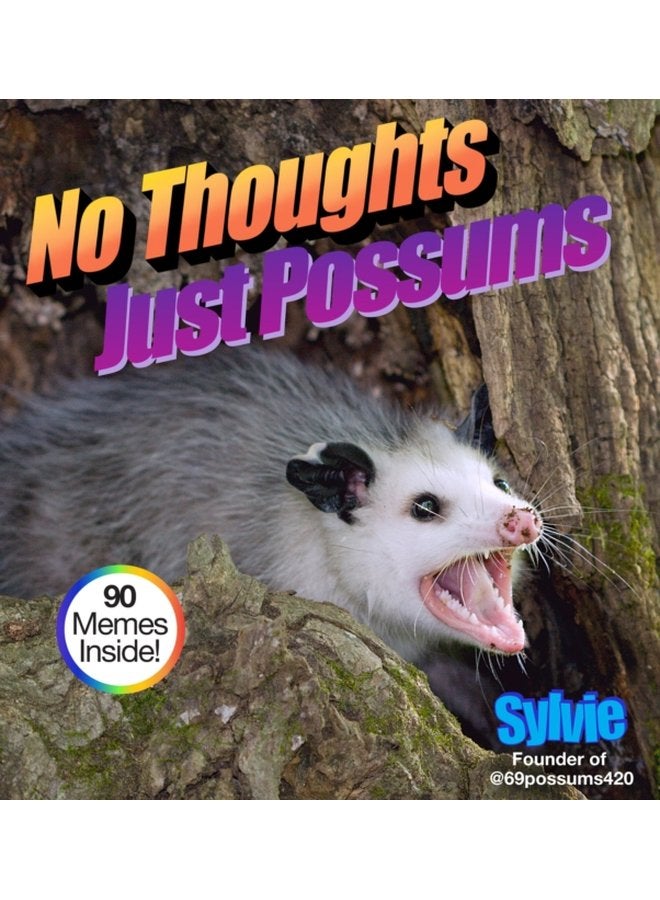 No Thoughts Just Possums - Hardback