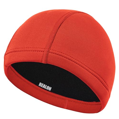 REALON Neoprene Diving Hood Wetsuit Cap for Men Women and Youth 3mm Thermal Scuba Headband Swim Beanie Long Hair Protection Hat for Swimming Surfing Windsurfing Snorkeling Water Sports - Image 1