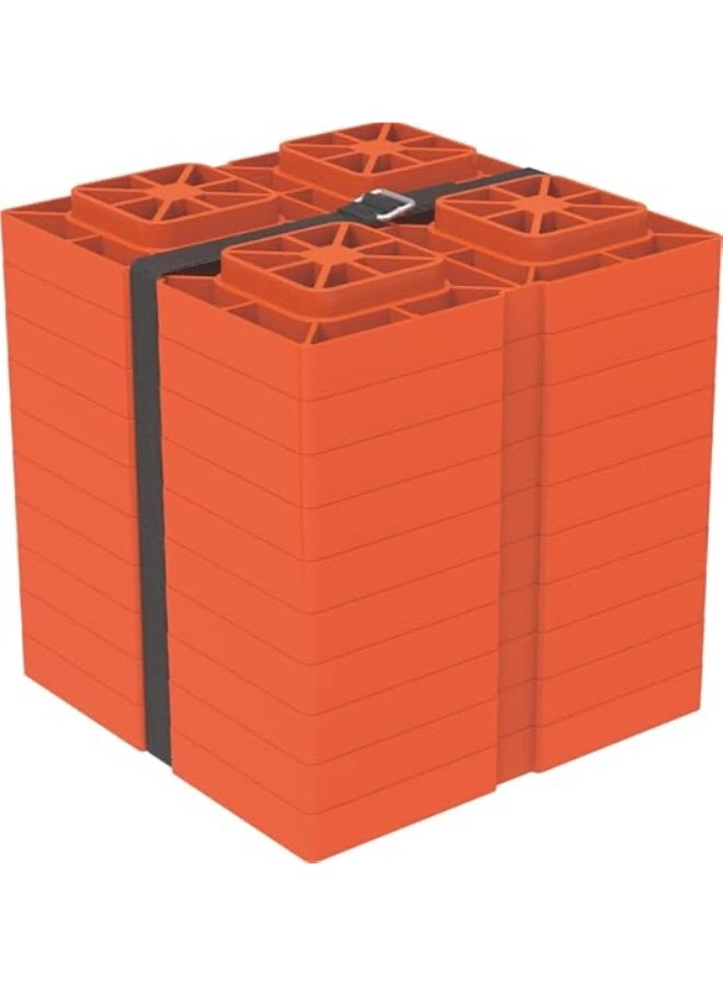 SEAFLO Heavy-Duty RV Leveling Blocks 10 Pack - Image 1