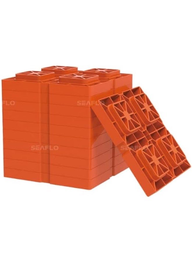 SEAFLO Heavy-Duty RV Leveling Blocks 10 Pack - Image 5