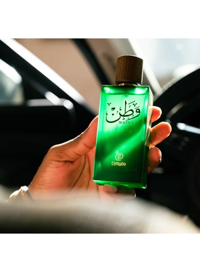 دي روز عطر وطن او دي بارفيوم 100 مل - Image 2