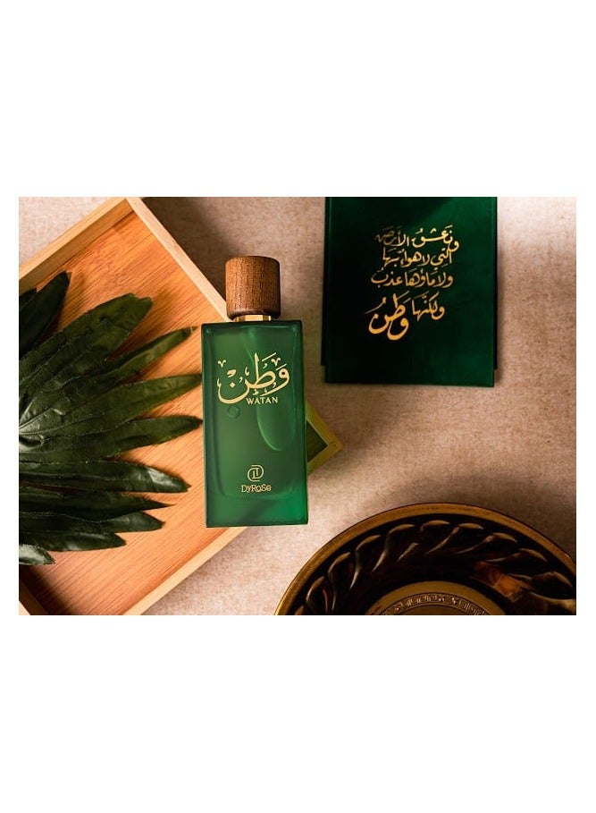 دي روز عطر وطن او دي بارفيوم 100 مل - Image 3