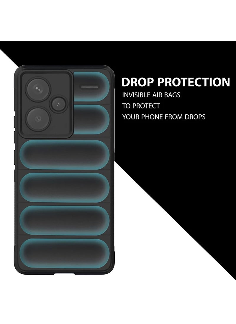 SpartanACC - SpartanACC FlexArmor for Xiaomi Note 13 Pro Plus Case with Redmi Note 13 Pro Plus BackCover ShockProof MIlitray Drop Protection Reinforced Airbag Corners for Note 13 Pro Plus Cover Purple - Image 1