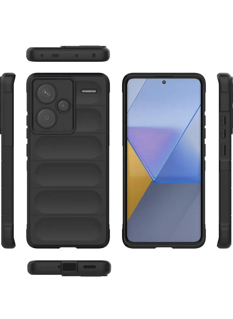 SpartanACC - SpartanACC FlexArmor for Xiaomi Note 13 Pro Plus Case with Redmi Note 13 Pro Plus BackCover ShockProof MIlitray Drop Protection Reinforced Airbag Corners for Note 13 Pro Plus Cover Purple - Image 1