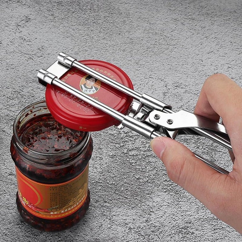 zengxiaoyun® Master Jar & Bottle Opener, Adjustable Multifunctional Stainless Steel Can Opener Jar Lid Gripper, Manual,Kitchen Accessories (2PCS) - Image 5