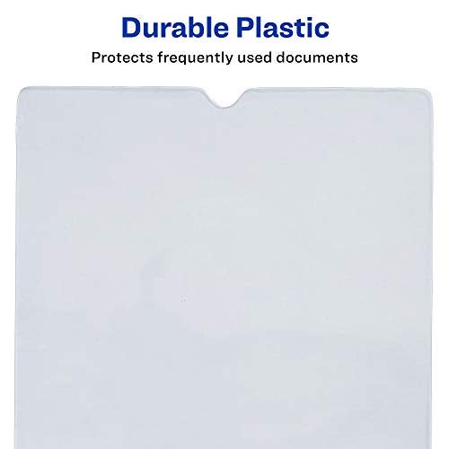 AVERY أكياس ملفات أفيري، 4" × 6" حامل جواز السفر، يحمل حتى 30 ورقة، 10 أكياس فينيل شفافة (74806) - Image 5