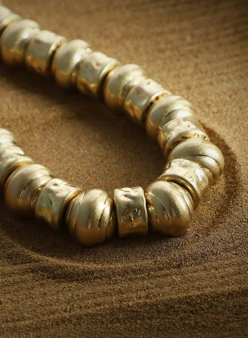 سوهي قلادة ياقة قبلية صناعية مجوهرات