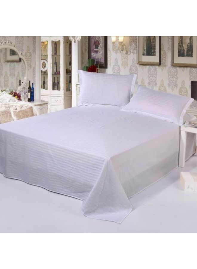 Hotel Bed Sheet Single Piece Homestay Hotel Special Bedding White Bath Hospital Dormitory School Bed Sheet Clearance-Colour:Ordinary 120x230cm Bed Sheets  - Image 1