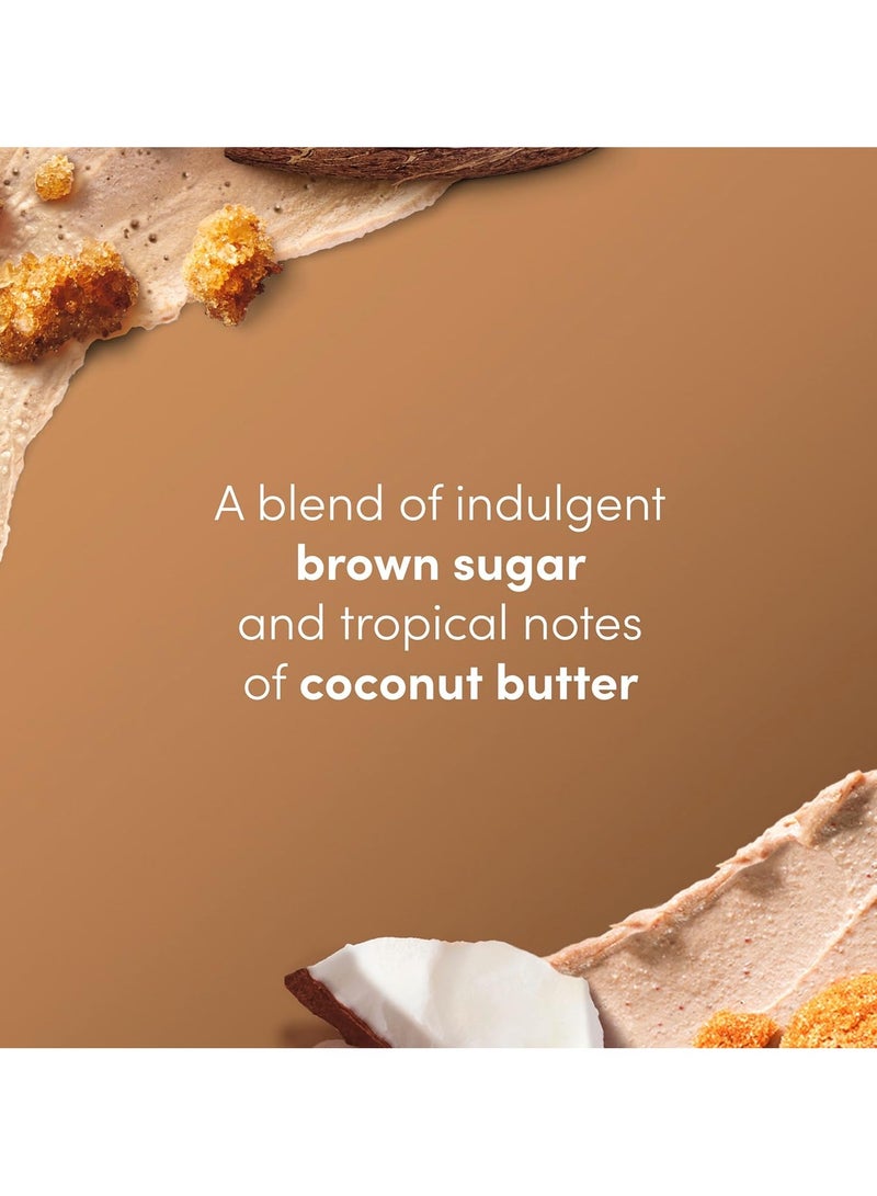 Dove Body Scrub Brown Sugar & Coconut Butter, 10.5 oz - Image 3