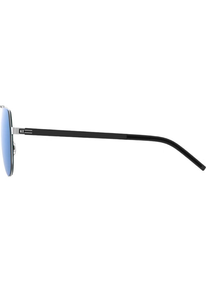 Prosun Hd Polarized Driving Sunglasses Unisex Sunscreen Sunglasses Ps8005 D91 Bright Silver - Image 1