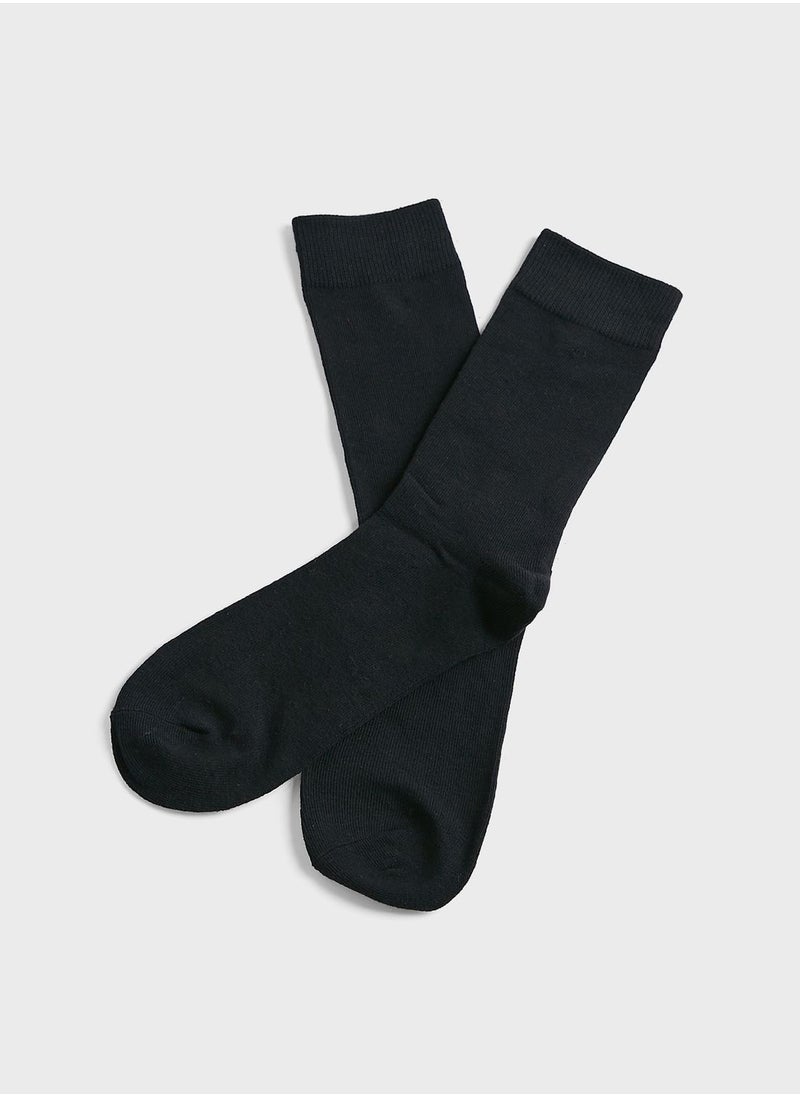 Jack & Jones Junior Kids 5 Pack Crew Socks  - Image 2