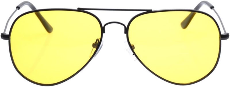 Outray Aviator Sunglasses for Men Women Night Vision Polarized Metal Frame Sunglasses for Driving-UV 400 Protection - Image 2