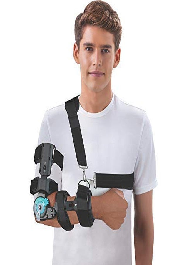 Dyna ROM Elbow Brace-Universal Size-Range of Motion Elbow Support (Right) - Image 1