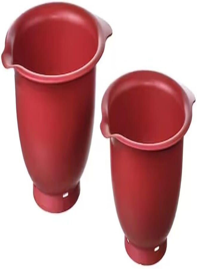 Digital Shoppy VISPAD Mixing Bowl, Set of 2, red