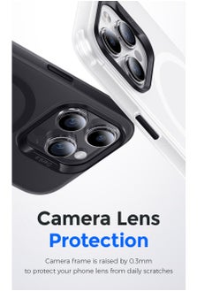 Benks Benks MagClap Lucid Armor Phone Case for iPhone 15 Pro Max, provides invisible protection with breathable material, Matte White  - Image 2