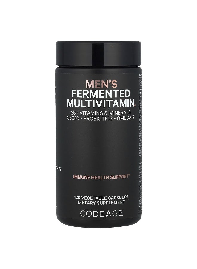 Codeage Codeage, Men's Fermented Multivitamin, 120 Vegetable Capsules  - Image 1