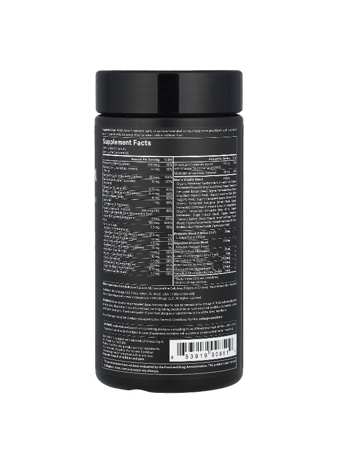 Codeage Codeage, Men's Fermented Multivitamin, 120 Vegetable Capsules  - Image 2