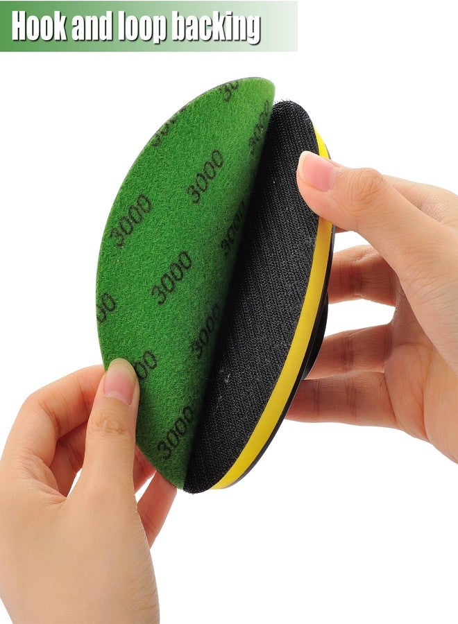 MAXMAN Sanding Discs 5 Inch 12Pcs, Hook and Loop Foam Discs, 3000 Grit Wet Dry Sandpaper Pads for Headlight Restoration, Car Scratch Removal, Automotive Polishing & Fine Surface Finishing - Image 5