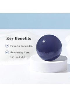 ONGREDIENTS Butterfly Pea Cleansing Ball, Face Soap Bar, Jelly Ball Cleanser, 3.8 Ounce  - Image 3