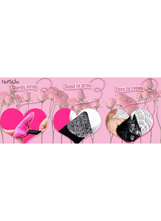 3 Pcs Triangle Powder Puff Set - For Precise Makeup and a Natural Look