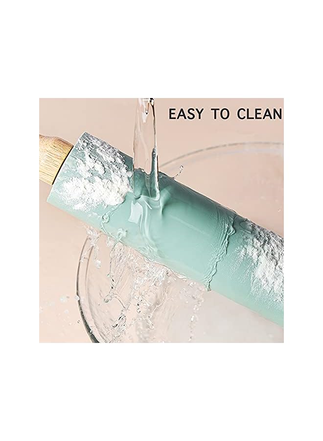S-TOP Silicon Rolling Pin (Ocean Blue) - Image 2