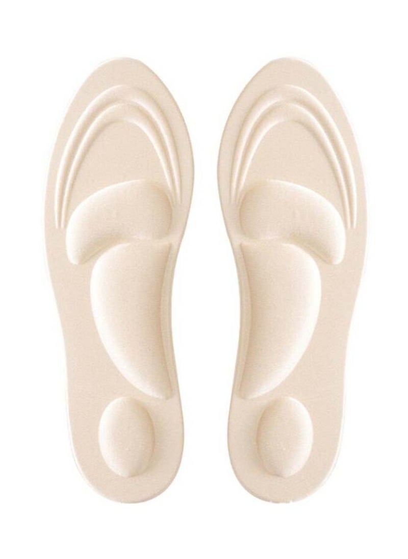 SYOSI Memory Foam Insoles Orthotic Insole High Arch Foot Support Soft insoles 4D Comfort Cushioning Insert for Severe Flat Feet Plantar Fasciitis Feet Pain Foot Valgus for Man And Woman EU 35-40  - Image 5