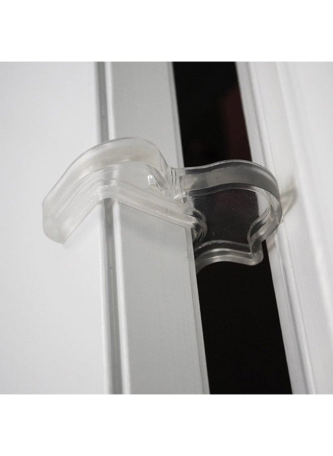 KidKusion - Door Pinch Guard | 2 Pack | Clear | Baby Safety Finger Protectors | Durable Child Safety - Image 1