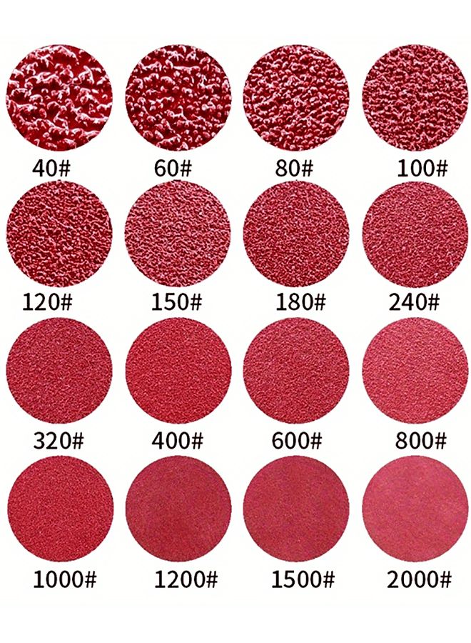 15 قطعة 100 حبيبة أقراص صنفرة 9 بوصة 10 فتحات لآلة صنفرة الحوائط الجافة - Image 4