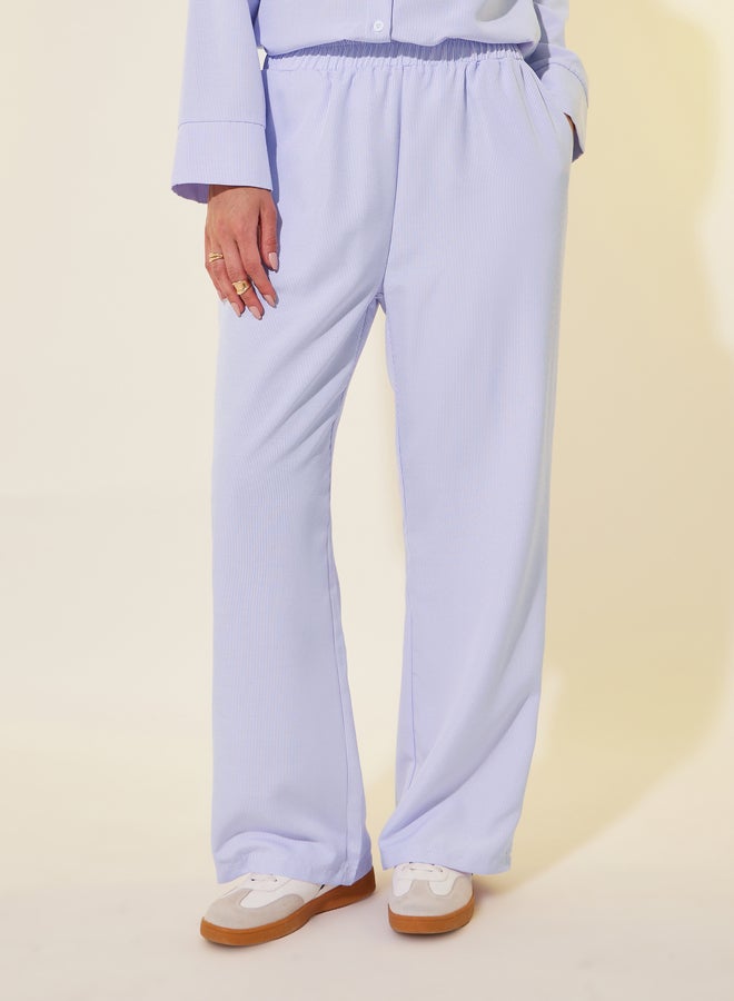 Take Two Striped Long Sleeve Shirt and Pants Co-Ords  - Image 5