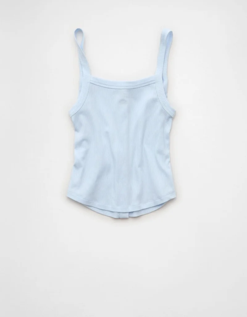 American Eagle  AE Button-Up Tank Top for Women | Best Price UAE