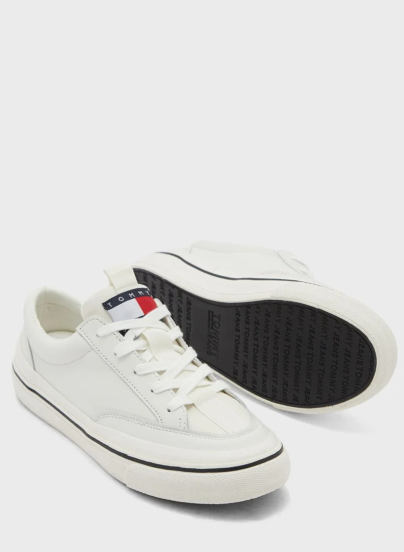 TOMMY JEANS Vulcanized Lace Up Sneakers