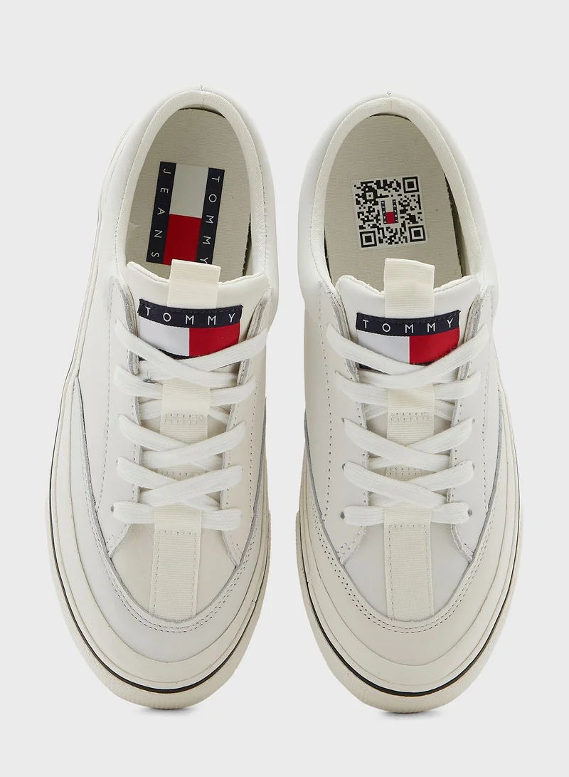 TOMMY JEANS Vulcanized Lace Up Sneakers