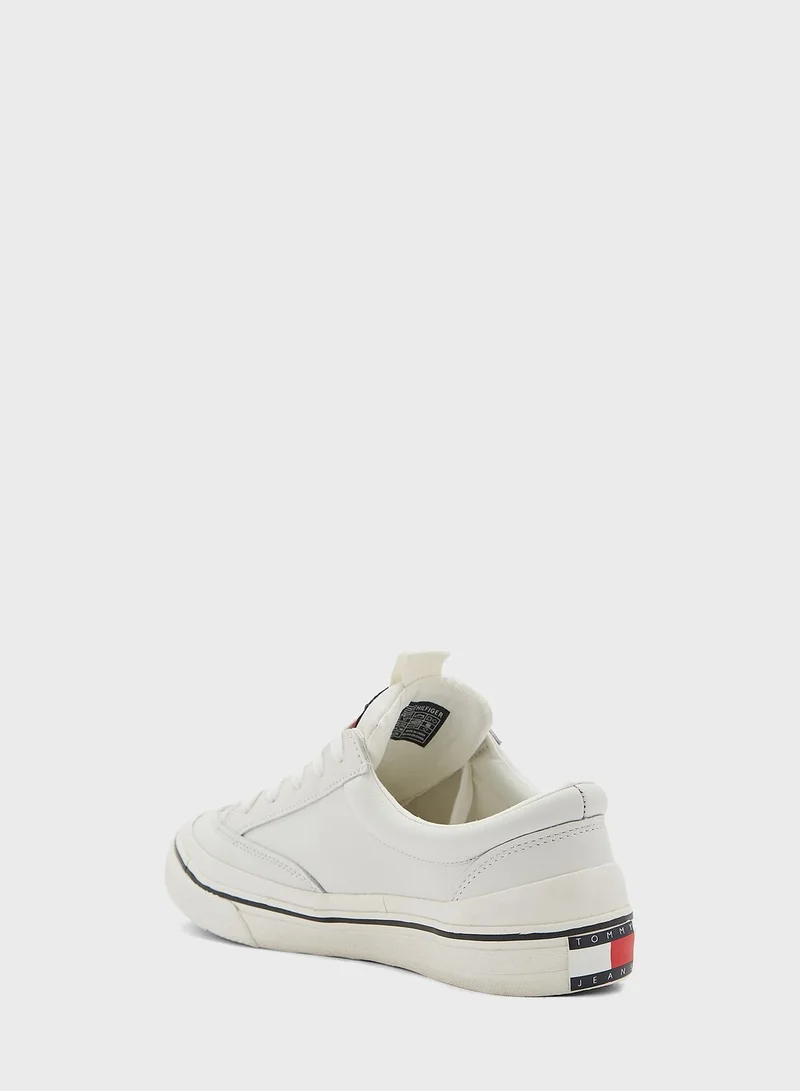TOMMY JEANS Vulcanized Lace Up Sneakers