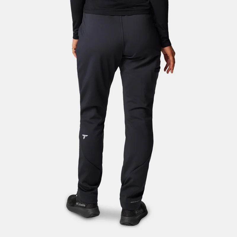 كولومبيا بنطلون نسائي للتنزه من قماش السوفت شيل وادي واسع