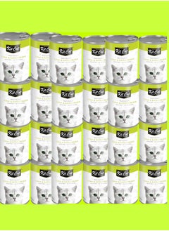 Kit Cat Kit Cat (24 packs) wet cat food with tuna and Katsuobushi  flavor for both small and large cats / 400 grams  - Image 2