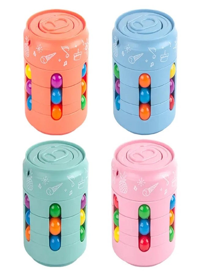 Aakarit Magic Rainbow Puzzle Ball Birthday Gift for Child Stress Relief Toy Exercise Finger Flexibility Logical Thinking Interactive Fingertip Toy Exercising Spatial Imagination | Pack of 1 - Image 1