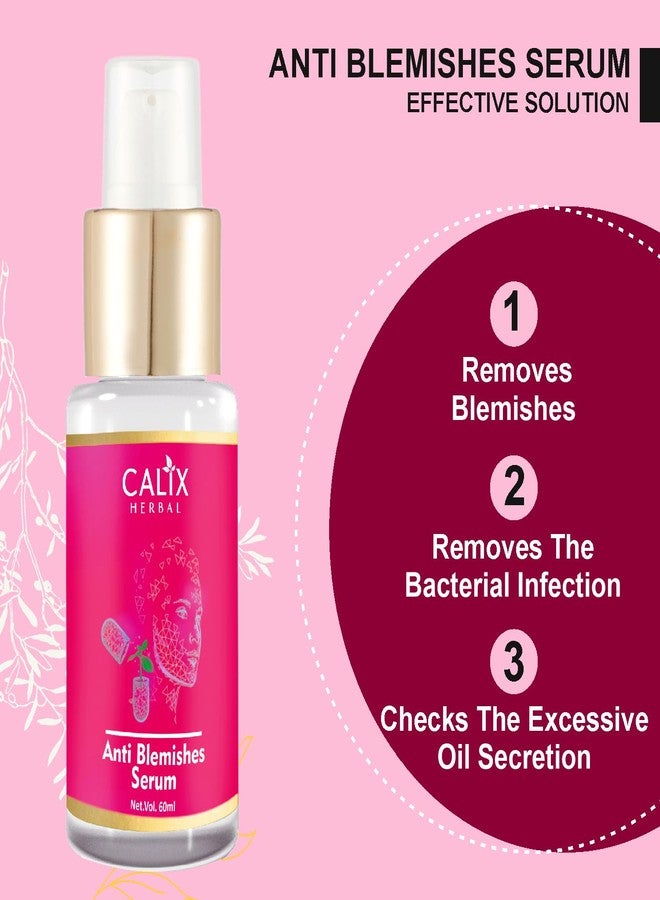 كلاليكس هيربال سيروم كاليكس العشبي العضوي والأيورفيدي للوجه، مضاد للعيوب، للبشرة المعرضة لحب الشباب، يقلل البقع، حب الشباب والندبات | سيروم لتنقية البشرة ومضاد للعيوب، مناسب للرجال والنساء وجميع أنواع البشرة - 60 مل - Image 4