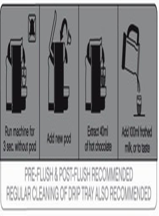 PODiSTA Nespresso Original Line Compatible Capsules Hot Chocolate Hot Cocoa Pods - Smooth & Creamy - 20 Pod Package - Image 3