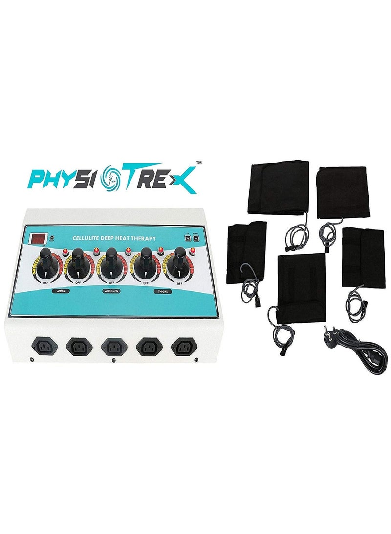 PHYSIOTREX جهاز PHYSIOTREX® للعلاج بالحرارة العميقة للسيلوليت (بمخرج خماسي القنوات) – معدات العلاج الطبيعي - Image 1