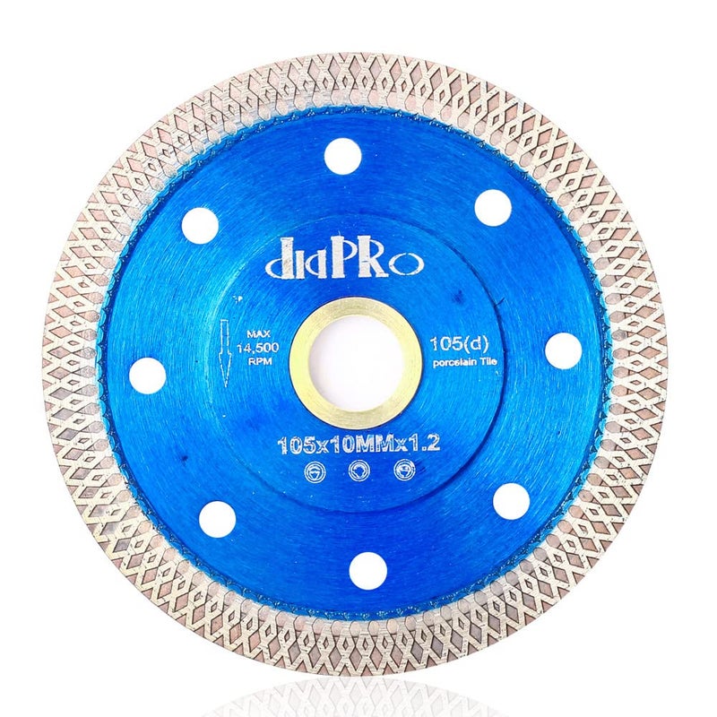 DAPRO Tile Blade 4 Inch Super Thin Diamond Porcelain Saw Blade for Tile Porcelain Ceramic (4"-1pc)… - Image 1