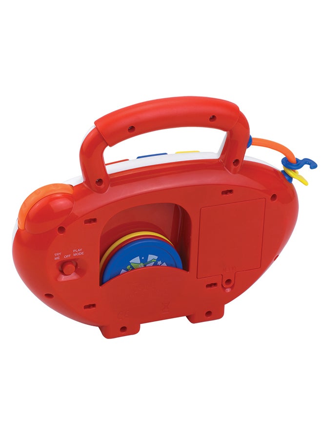 Happy Kids My First Cd Player - Interactive Musical Toy For Toddlers  - Image 2