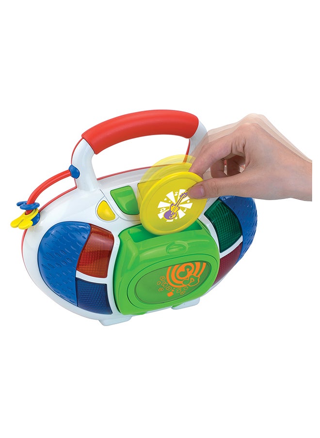 Happy Kids My First Cd Player - Interactive Musical Toy For Toddlers  - Image 4