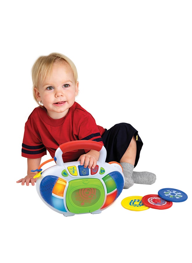 Happy Kids My First Cd Player - Interactive Musical Toy For Toddlers  - Image 3